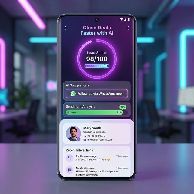 KroLead AI insights screenshot